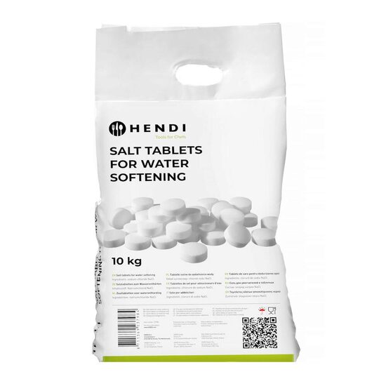 Tablete de sare pentru dedurizarea apei, HENDI 