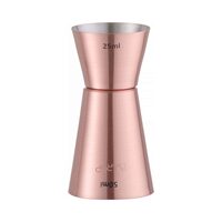 Jigger 25/50 ml, Bar up, Cupru, ø42x(H)86mm