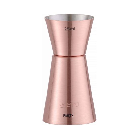 Jigger 25/50 ml, Bar up, Cupru, ø42x(H)86mm
