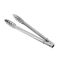 Cleste bucatarie din inox, 25 cm, clip blocare, Hendi