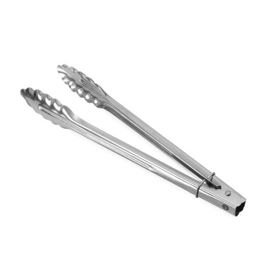 Cleste bucatarie din inox, 25 cm, clip blocare, Hendi