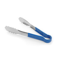Cleste de servire Hendi, HACCP, albastru, (L)250 mm, maner PVC, otel inoxidabil