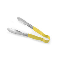 Cleste de servire Hendi, HACCP, Galben, (L)250 mm, maner PVC, otel inoxidabil