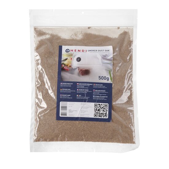 Praf foarte fin de stejar, Hendi, ideal pentru infuzorul de fum, 500 g