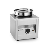 Sistem de gatit tip bain-marie, inox, cu capac, 4,2 lt, 200W, Hendi Thermosystem1, tava emailata 18,5 cm, 265x265x(H)245 mm