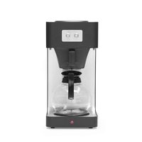 Aparat cafea Hendi Profi Line vas sticla capacitate 1.8 litri, 2 zone de incalzire, indicator luminos, 2020 W, 204x380x(H)425 mm