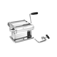 Masina profesionala preparat paste, inox, Hendi, grosime reglabila paste 0.2-2.5 mm, dimensiuni 19cm x19 cm x15 cm inaltime