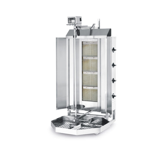 Kebab grill Hendi Profi Line - gaz, 12 kw