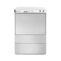 Masina profesionala de spalat vase K 50 50 x 50 control electromecanic 230 W Hendi Inox 570x600(+370)x(H)830 mm