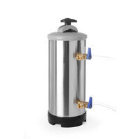 Dedurizator apa 16 lt/11,2 kg, inox, ø185x(H)600 mm