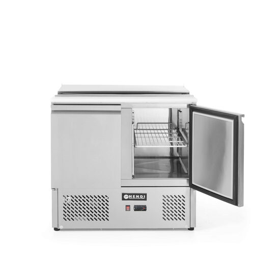 Masa frigorifica rece pentru salate, ARKTIC by Hendi, interval temperatura 2/10 gr C, 250 W, 90x69.8x(H)85 cm