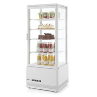 Vitrina frigorifica de prezentare 98 L alba - 452x406x(H)1116 mm