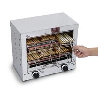 Toaster cu 6 compartimente, Hendi, inox, 3000W, 43.8x29x(H)40.2 cm
