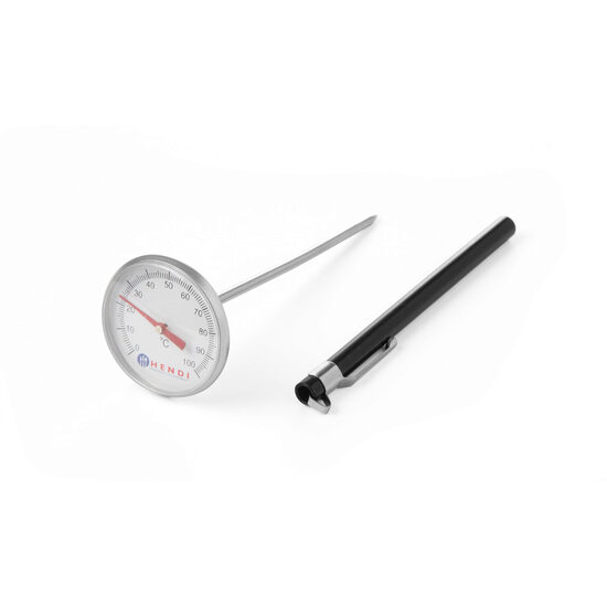 Termometru bucatarie de buzunar, 0-100 gr C, sonda inox 12,7 cm, 44,5x140 mm, Hendi