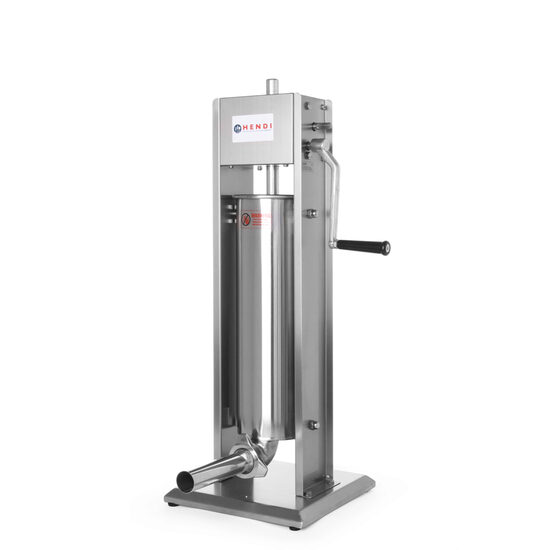 Aparat de umplut carnati Hendi Profi Line, capacitate 7 litri, vertical, 3 palnii incluse