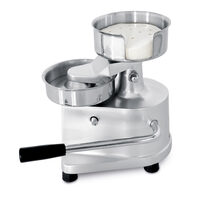 Presa Hendi pentru hamburger, Aluminiu, diametru 130 mm