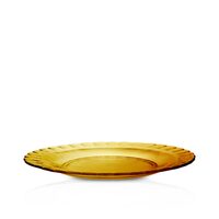 Farfurie  plata  Picardie Amber ,din sticla, Duralex, set 1 buc. ø260x(H)19mm