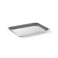 Tava servire dreptunghiulara, Hendi, inox, 205x155 mm