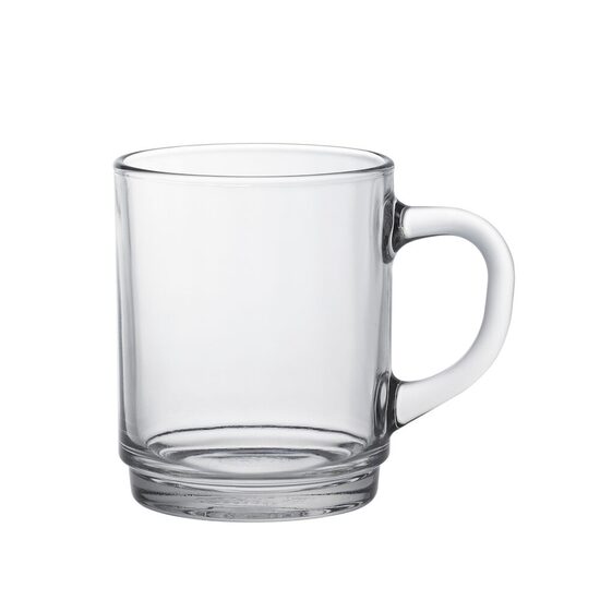 Чаша с дръжка Versailles от стъкло, Duralex, 260 ml, комплект от 6 бр., ø72x(H)89 mm
