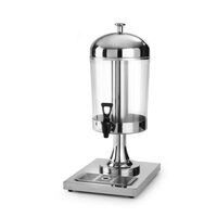 Dispenser suc 8 lt, suport inox, container din policarbonat, Hendi, robinet antipicurare, 260x360x(h)560 mm