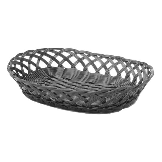 Кошница за сервиране Hendi, 320x230x(H)55 mm, овална, полипропилен