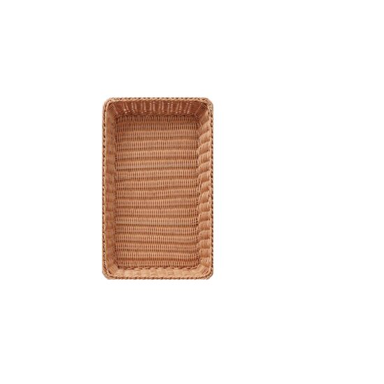 Cos servire pentru paine, Hendi, GN 1/3 325x354x(H)65 mm, Maro