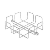 Suport servetele, otel cromat, 190x190x(H)65 mm, Hendi