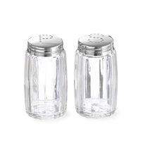 Set 2 x Solnita sare si piper 40x(H)70 mm, capac inox, Hendi, 40x(H)70 mm