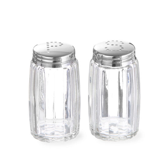 Set 2 x Solnita sare si piper 40x(H)70 mm, capac inox, Hendi, 40x(H)70 mm