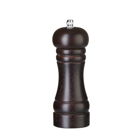 Rasnita pentru piper Hendi, lemn inchis, ø57x(H)165 mm
