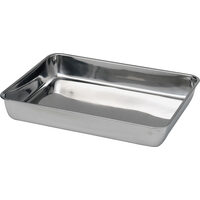 Tava Hendi pentru carne, otel inoxidabil, 310x240x(H)48 mm