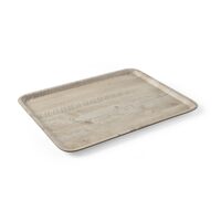 Tava de servire laminata cu imprimeu pe lemn  deschis Hendi,dimensiune 330x430mm