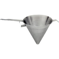Sita bucatarie conica cu maner, Hendi, inox, 185x350 mm