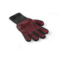 Set 2 manusi bucatarie protectie caldura, rezista pana la 250 gr C, lungime 30 cm, Hendi