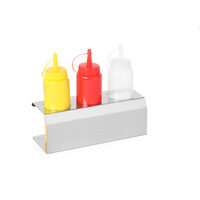Stand Hendi pentru sos - 3 dispensere - 0.35 litri