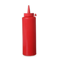 Sticla dispenser 0.20 lt, 50x(H)185 mm, polietilena, rosu, Hendi