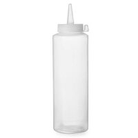 Sticla dispenser 0,20 ml, polietilena, transparent 50x(H)185 mm, Hendi