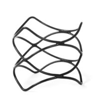 Stand prezentare Hendi anti-alunecare, otel acoperit cu PVC, 200x(H)200 mm