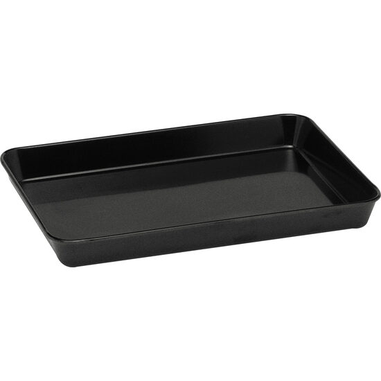 Tava pentru carne, melamina neagra, Hendi, 350x250x(H)40 mm