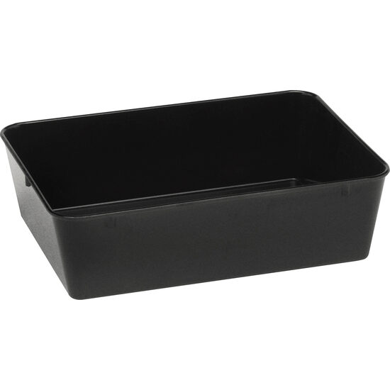 Tava alimente melamina neagra, Hendi, 280x210x(H)60 mm