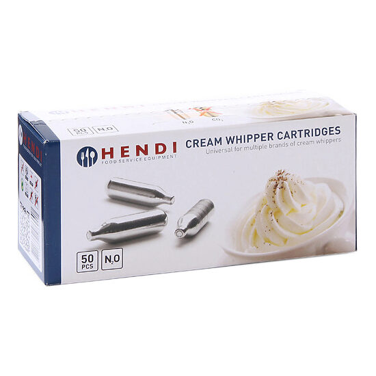 Cartuse Hendi, pentru aparat frisca, 50 buc/cutie