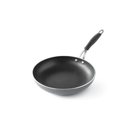 Tigaie Professional, 20 cm diametru x 4,4 cm inaltime, baza 14 cm, din aluminiu durabil cu strat anti-aderent Teflon Platinium Plus, Hendi, potrivita pentru toate sursele de caldura