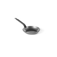 Tigaie clasica din otel laminat, 24 cm diametru x 4,5 cm inaltime,baza 18 cm Hendi