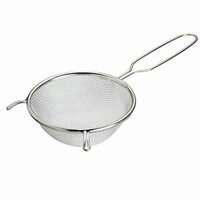 Sita bucatarie cu maner, Hendi, inox de calitate 18/10, diam. 20 cm, lungime 36 cm