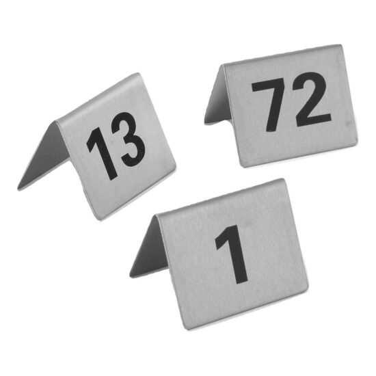 Semn Hendi pentru masa - numere 13-24, 55x52x(H)40 mm