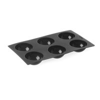 Forme Hendi pentru copt din silicon Semi-Sphere 70x32(H) mm