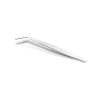 Penseta cu varf curbat, (L)305 mm, inox, pentru dezosare peste / manevrare produse fierbinti / decorare, Hendi