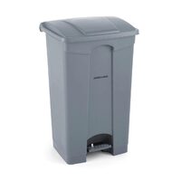 Стъпков контейнер, AmerBox, 87л, Светлосиво, 500x410x(H)815мм