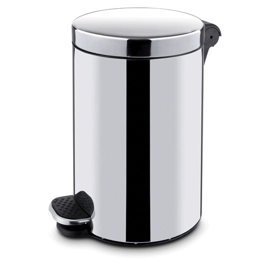 Cos de gunoi rotund cu pedala, inox, 20L, ø300x(H)440mm