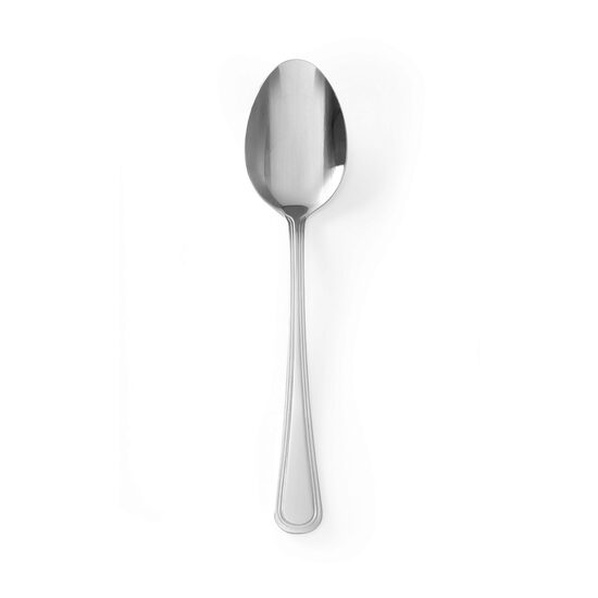 Set 6 linguri supa, inox, finisaj tip oglinda, (L) 197 mm, Hendi Kitchen Line